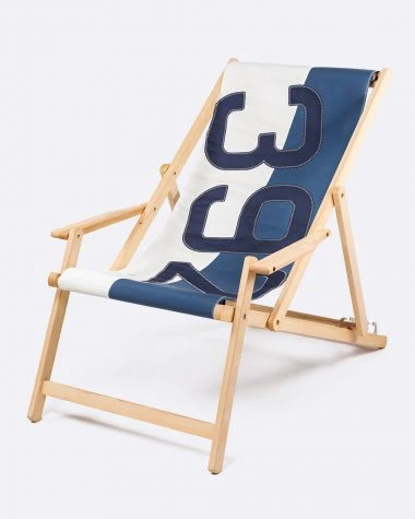 2 Deckchairs + A FREE Soft Cooler Recycled Sail - Image 2