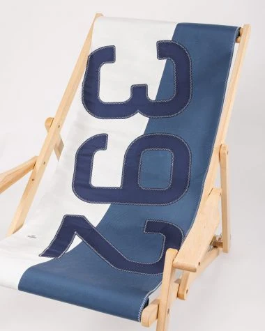 2 Deckchairs + A FREE Soft Cooler Recycled Sail - Image 5