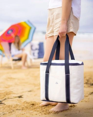 2 Deckchairs + A FREE Soft Cooler Recycled Sail - Image 9