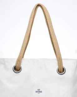 Bag Handles Beige Recycled Sail