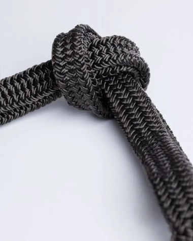 Bag Handles Dark Grey Recycled Sail - Image 2