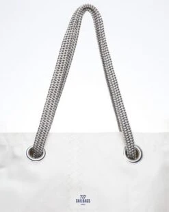 Bag Handles Light Grey Recycled Sail