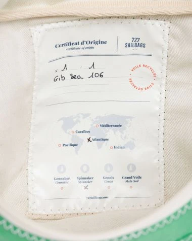 Fanny Pack Ibiza Green Recycled Sail - Image 7