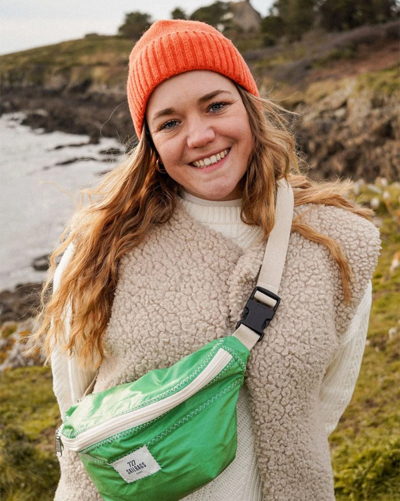 Fanny Pack Ibiza Green Recycled Sail - Image 8