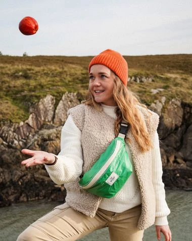 Fanny Pack Ibiza Green Recycled Sail - Image 9