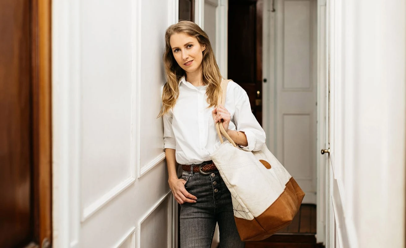 Carla Travel Bag Belem Collection Recycled Sail - Image 3