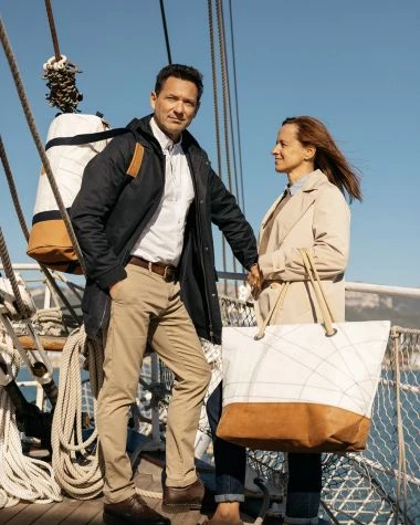 Carla Travel Bag Belem Collection Recycled Sail - Image 4