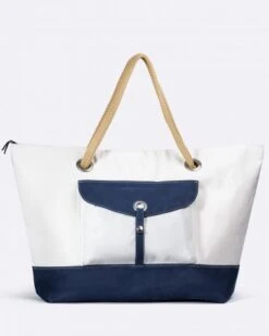 Carla Travel Bag Les Grands Classiques Navy Recycled Sail