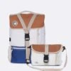 Combo Pack: Biky And Scooty Blue And Brown Recycled Sail