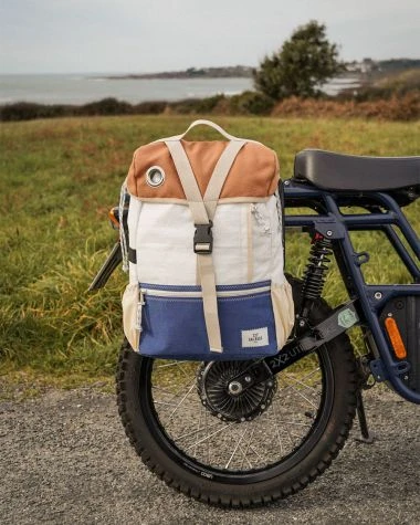 Combo Pack: Biky And Scooty Blue And Brown Recycled Sail - Image 6