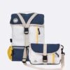 Combo Pack: Biky And Scooty Blue And Yellow Recycled Sail