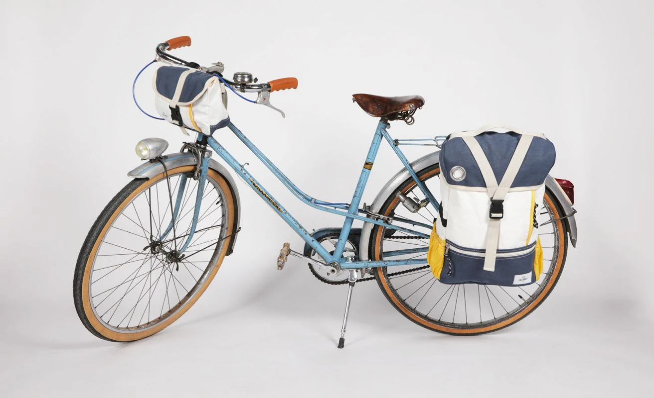 Combo Pack: Biky And Scooty Blue And Yellow Recycled Sail - Image 3