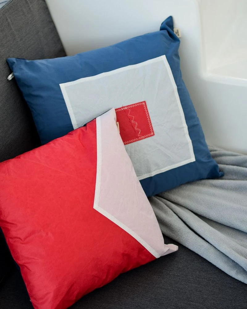 Cushion 15x15 In Flag Recycled Sail - Image 8