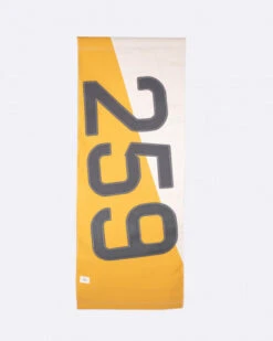 Deckchair Cover Mustard Yellow Recycled Sail