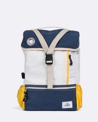 Duo Pack: Biky Pannier Backpack Convertible Recycled Sail - Image 2