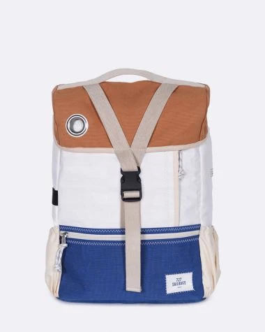 Duo Pack: Biky Pannier Backpack Convertible Recycled Sail - Image 4
