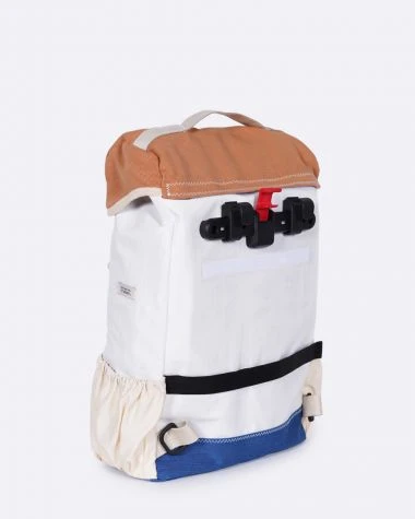 Duo Pack: Biky Pannier Backpack Convertible Recycled Sail - Image 7