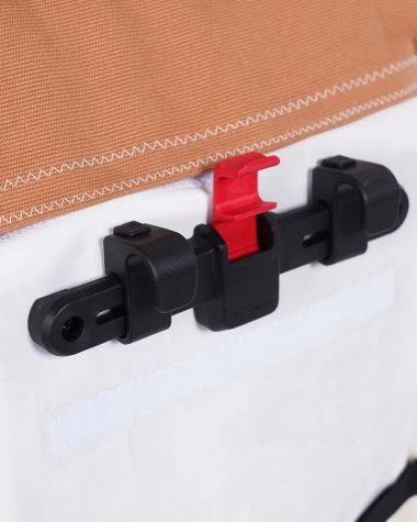 Duo Pack: Biky Pannier Backpack Convertible Recycled Sail - Image 9