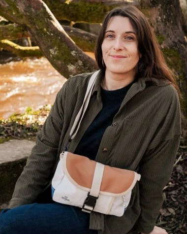 Duo Pack: Scooty Handlebar Cross-body Bag Convertible Recycled Sail - Image 6