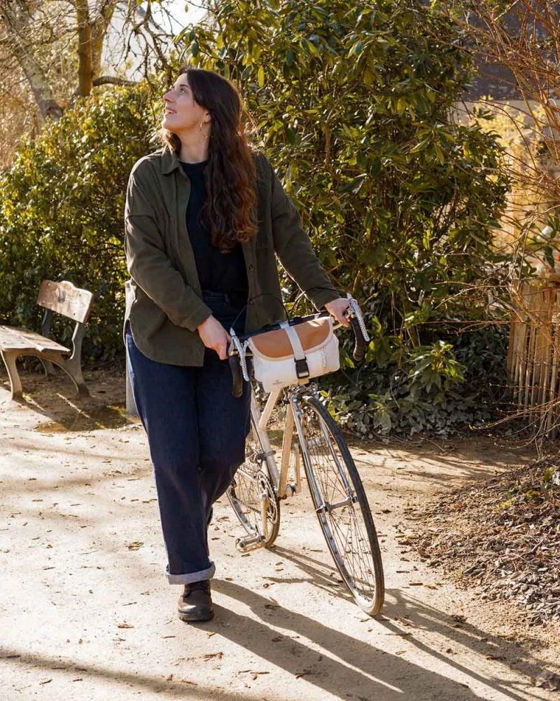 Duo Pack: Scooty Handlebar Cross-body Bag Convertible Recycled Sail - Image 8