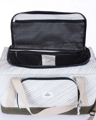 Feroe Travel Bag Khaki Recycled Sail - Image 12