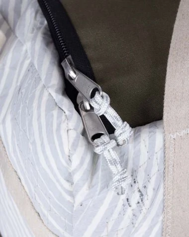 Feroe Travel Bag Khaki Recycled Sail - Image 6