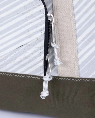 Feroe Travel Bag Khaki Recycled Sail - Image 9