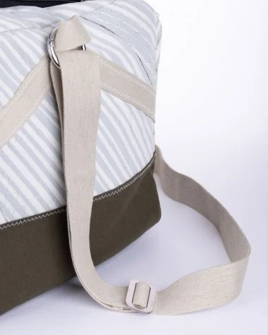 Feroe Travel Bag Khaki Recycled Sail - Image 10