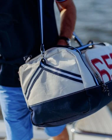 Feroe Travel Bag Navy Recycled Sail - Image 5