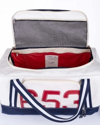 Feroe Travel Bag Navy Recycled Sail - Image 7
