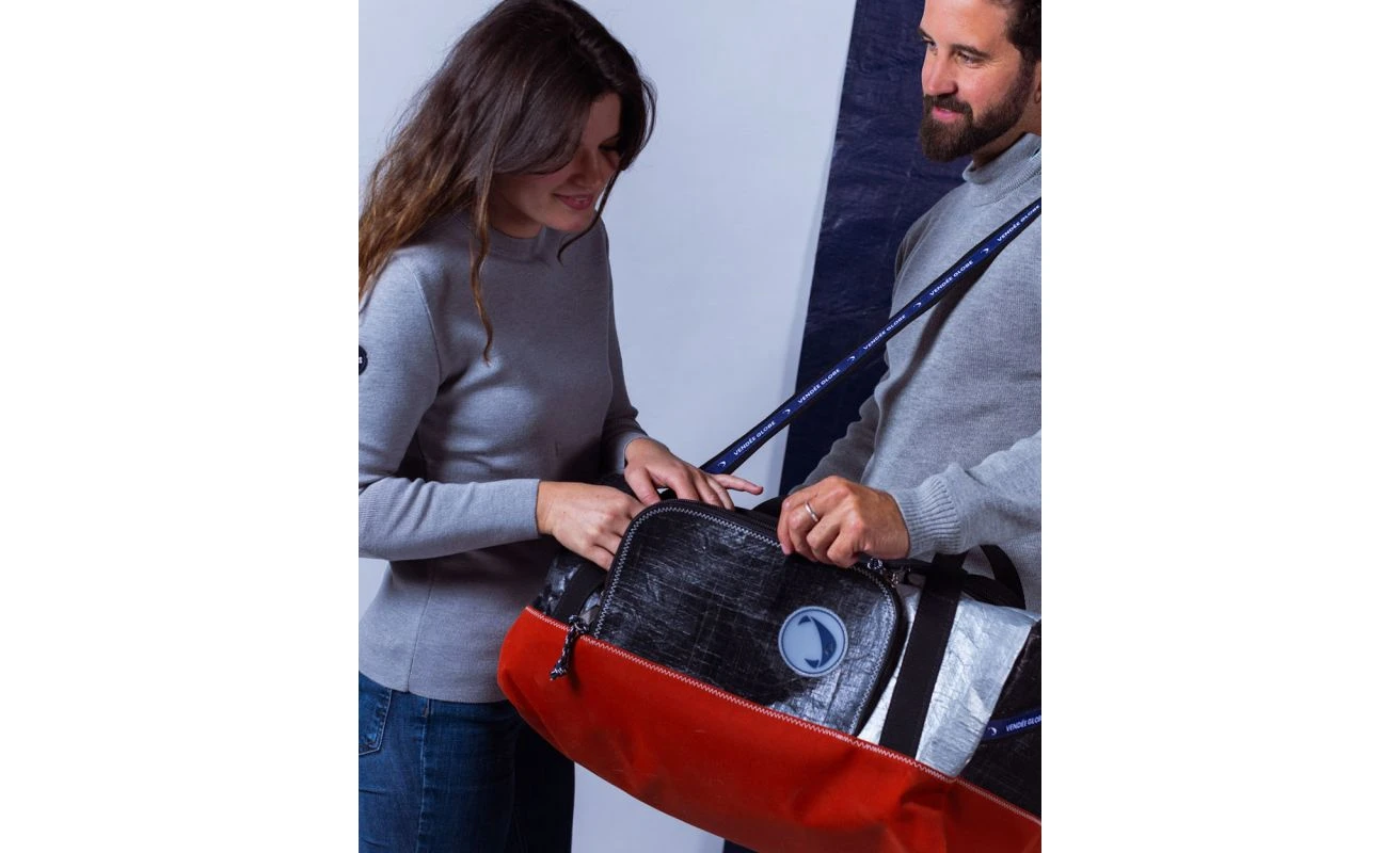 Feroe Travel Bag Vendée Globe Collection Black Recycled Sail - Image 3