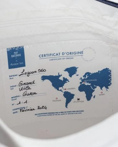 Gwen Tote Bag Armor Lux X 727 Sailbags Recycled Sail - Image 7