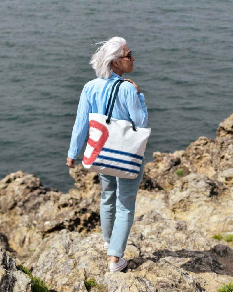 Gwen Tote Bag Armor Lux X 727 Sailbags Recycled Sail - Image 8