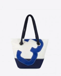 Legend Handbag Navy Blue Recycled Sail