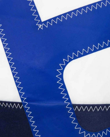 Sandy Handbag Navy Blue Recycled Sail - Image 4