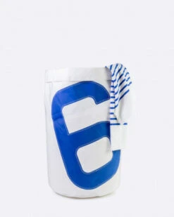 Laundry Basket Navy Recycled Sail