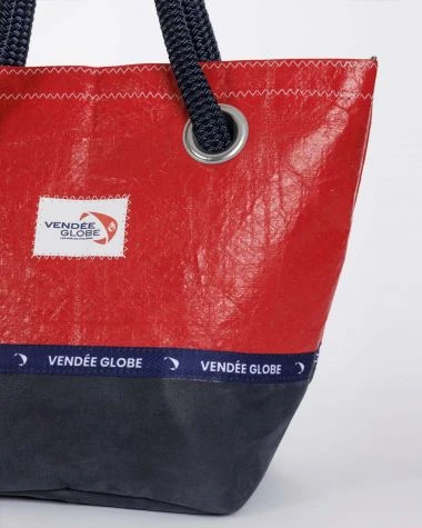 Legend Handbag Vendée Globe Collection Red Recycled Sail - Image 6