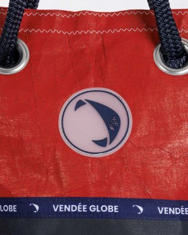 Legend Handbag Vendée Globe Collection Red Recycled Sail - Image 7