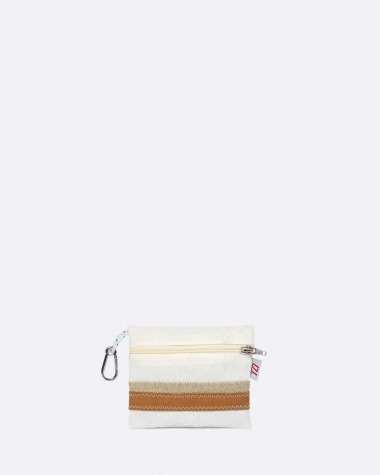 Pocket Linen And Leather Recycled Sail