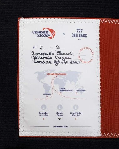 MacBook Laptop Case 13"/13,3'' Vendée Globe Collection Black Recycled Sail - Image 6