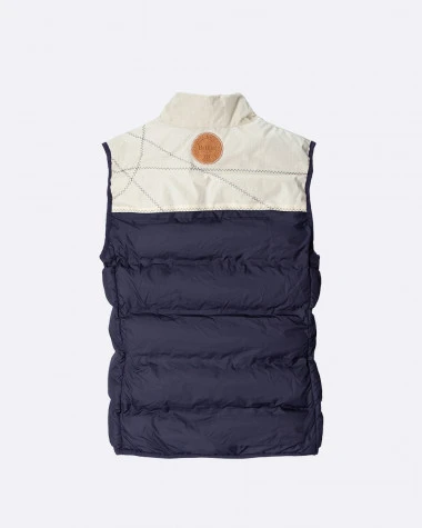 Women's Sleeveless Down Jacket Belem Collection Recycled Sail - Image 2
