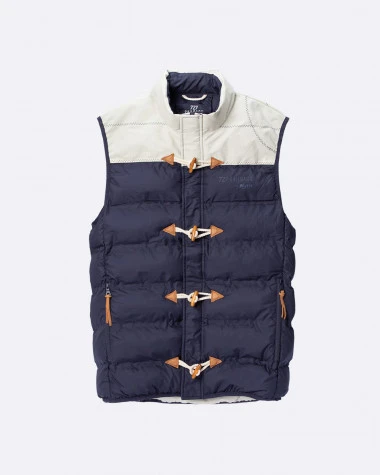 Men's Sleeveless Down Jacket Belem Collection Recycled Sail