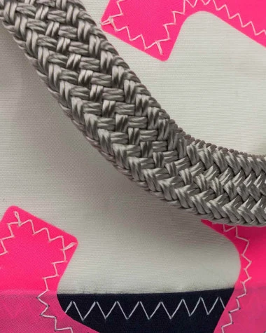 Mini Legend Handbag Summer Time Pink Recycled Sail - Image 4