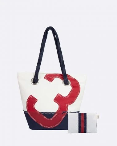 Pack: Legend Handbag And Makeup Bag Navy Collection Recycled Sail