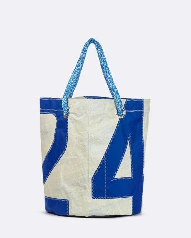 Family Bag Blue Recycled Sail - Image 2