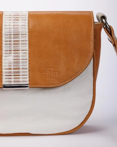 Half-moon Cross-body Bag Recycled Sail - Image 5