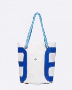 Beach Bag Blue Recycled Sail