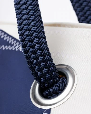 Carla Travel Bag Pastel Blue Recycled Sail - Image 5