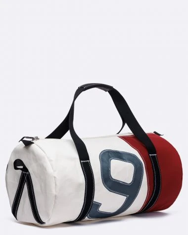 Onshore Duffel Bag Brick Red Recycled Sail - Image 2