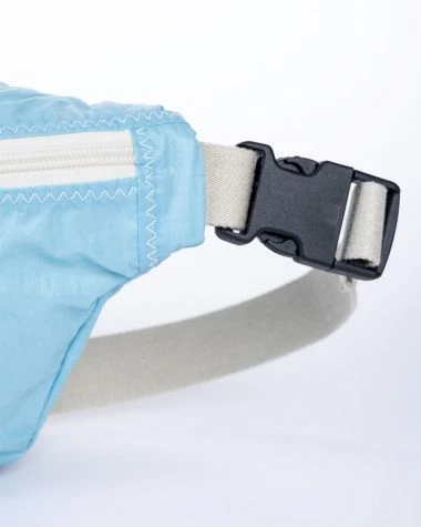 Fanny Pack Ibiza Baby Blue Recycled Sail - Image 5